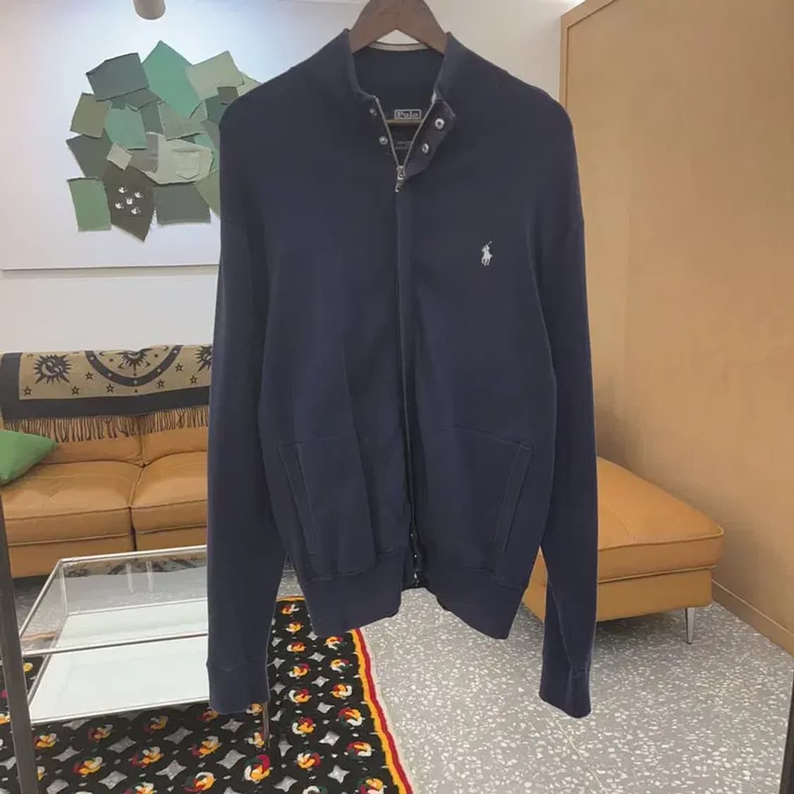 폴로 랄프로렌 올드스쿨 빈티지 여리핏 집업 가디건 L C08167 상품이미지3