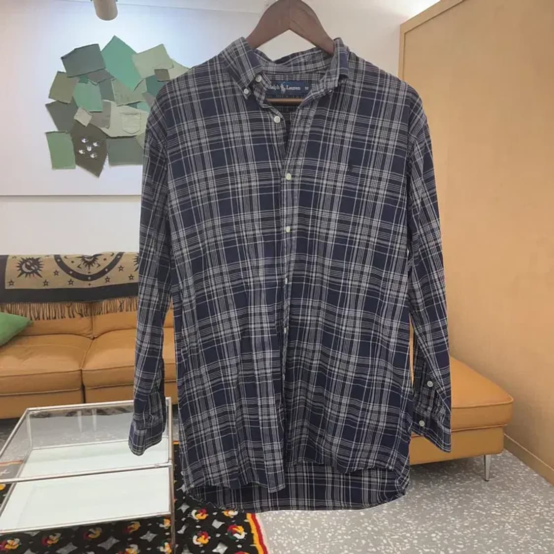 폴로 랄프로렌 빈티지 컨트리 파머 체크 셔츠 90 C08175 상품이미지3