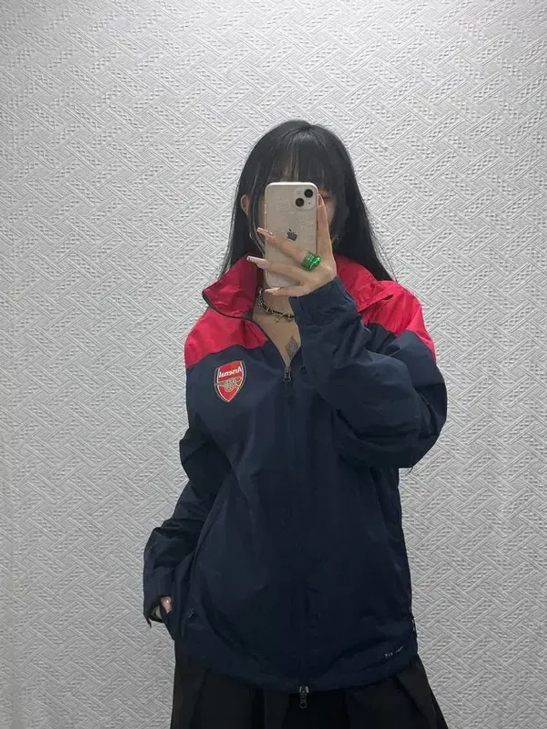 나이키 올드스쿨 스포티 아스날 바람막이 M C08180 상품이미지2