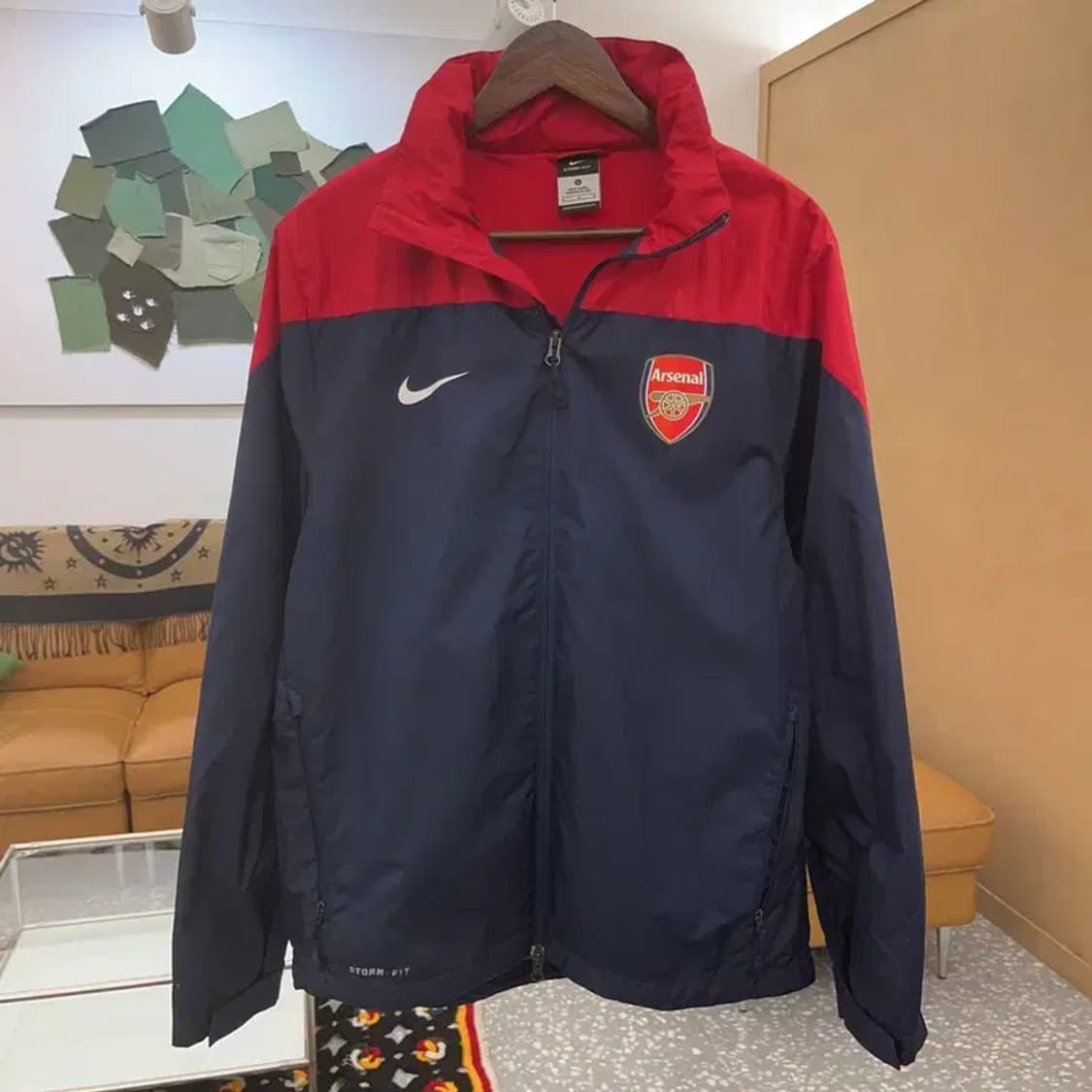 나이키 올드스쿨 스포티 아스날 바람막이 M C08180 상품이미지3