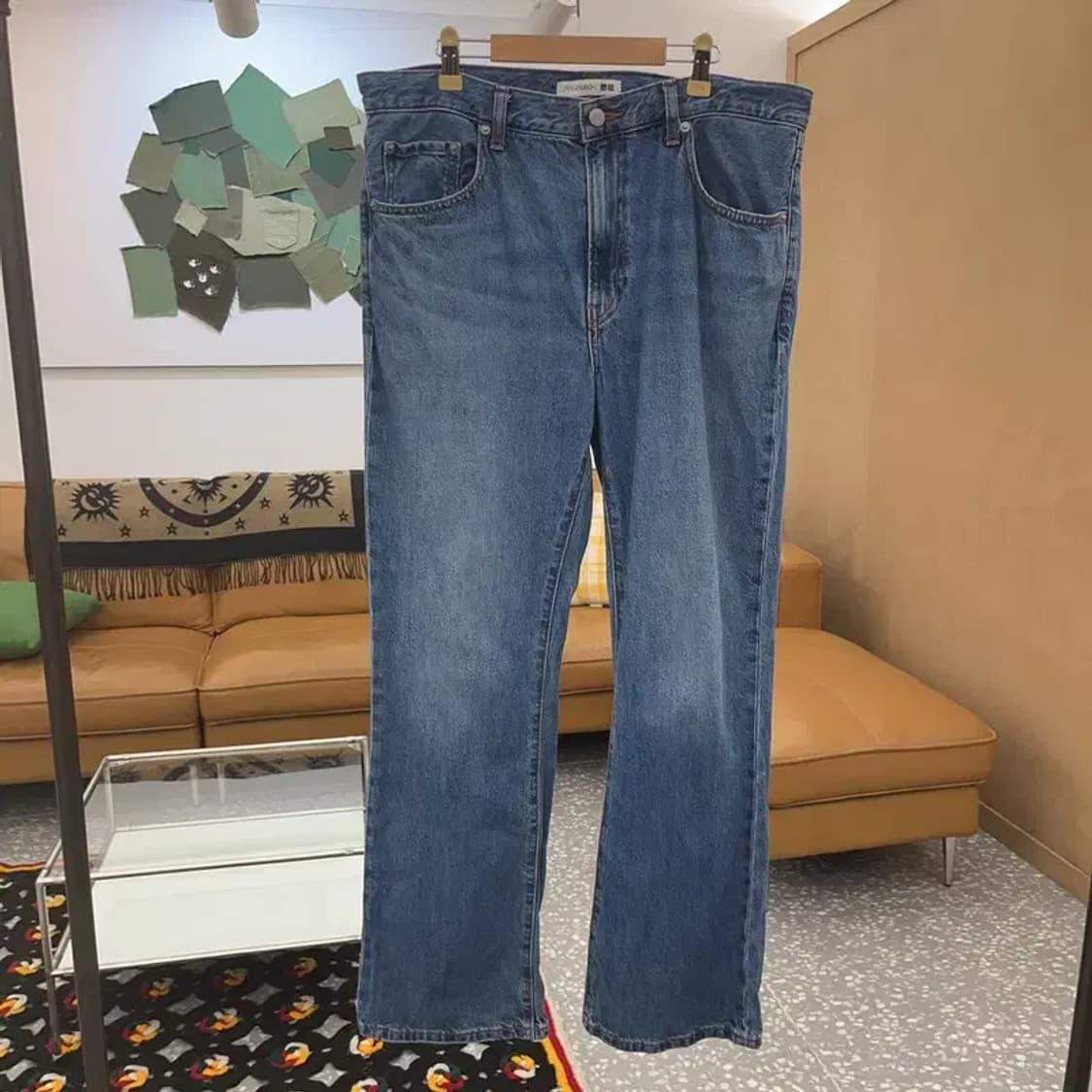 JW 앤더슨X유니클로 빈티지 캐주얼 데님팬츠 33인치 C08184 상품이미지3