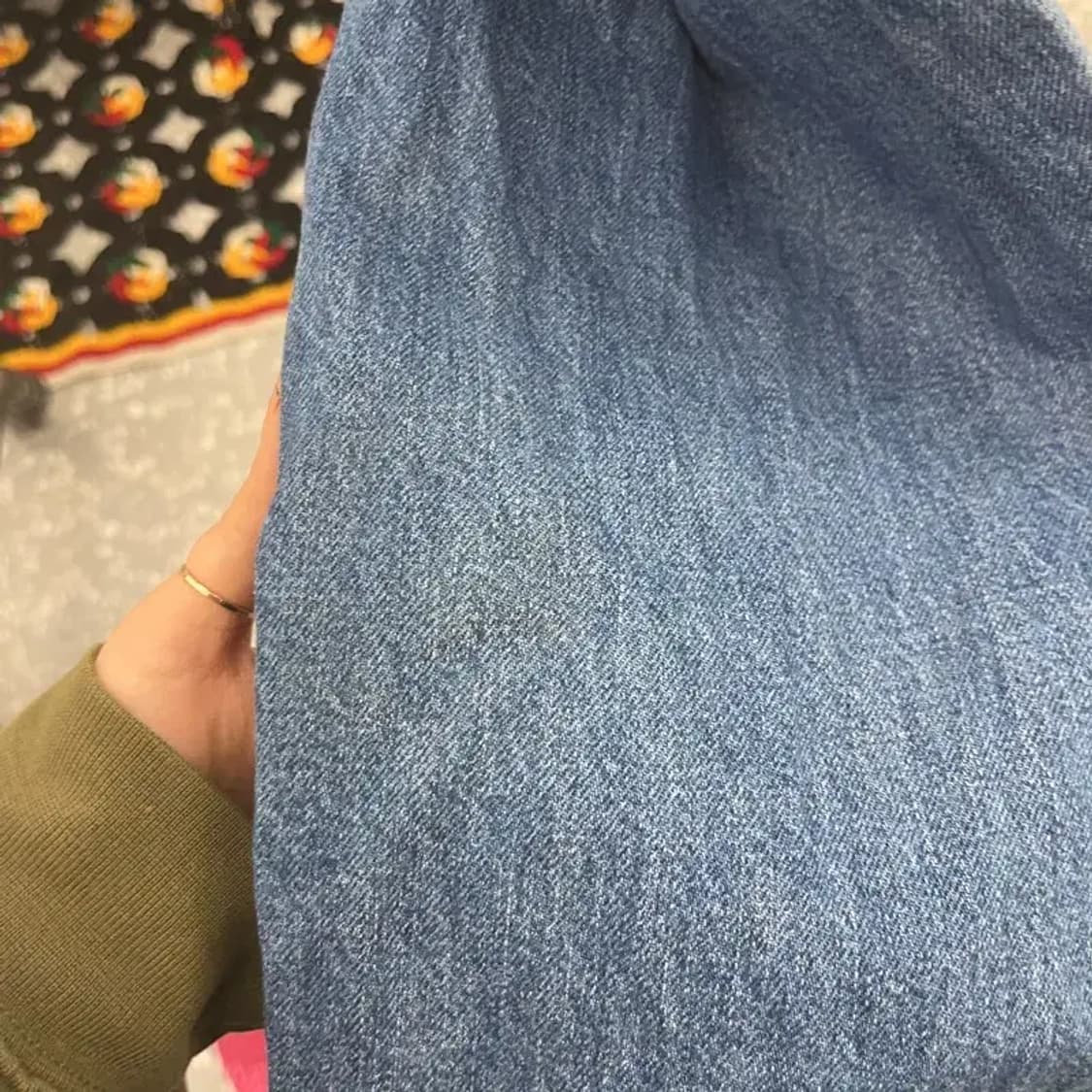 JW 앤더슨X유니클로 빈티지 캐주얼 데님팬츠 33인치 C08184 상품이미지6