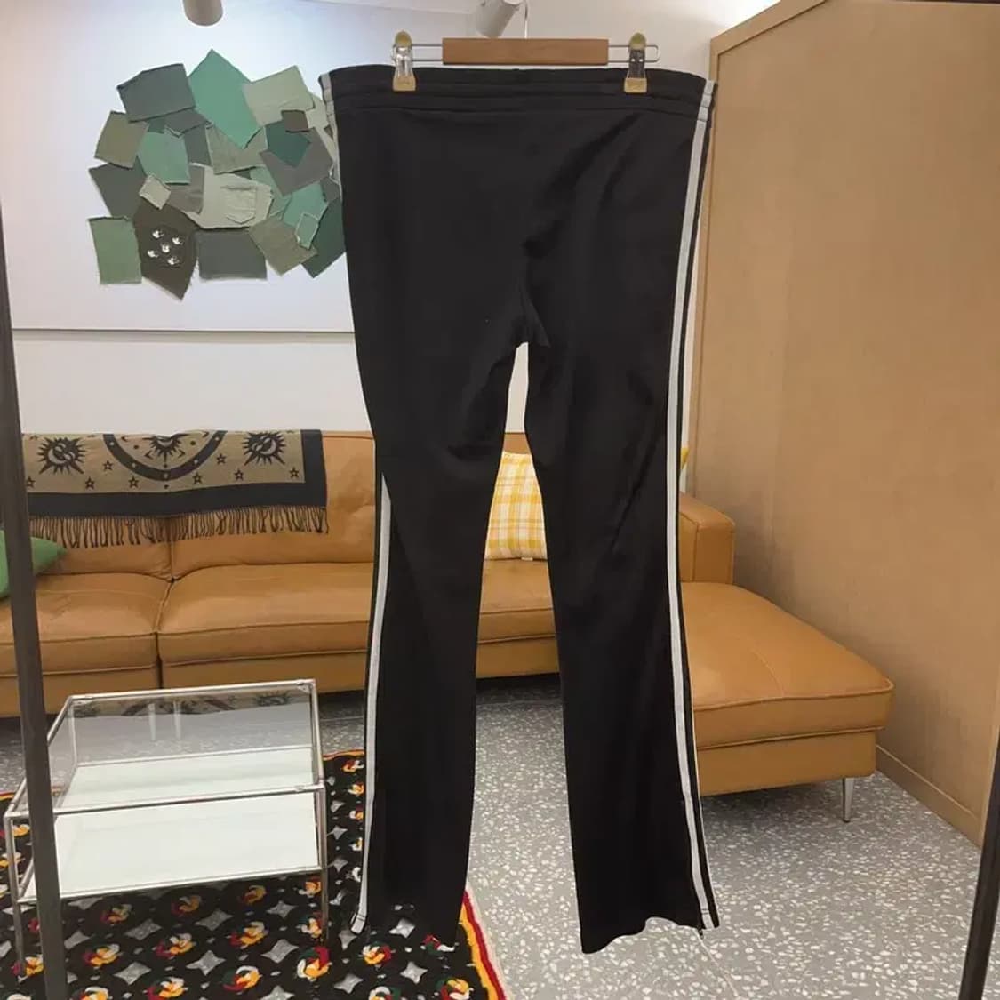 아디다스 베이직 오리지널 삼선 검흰 트랙팬츠 85 C08189 상품이미지4