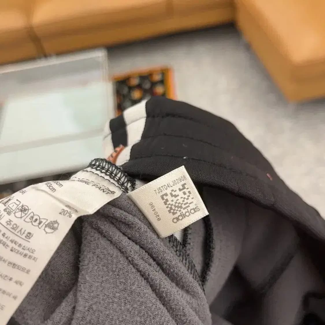 아디다스 베이직 오리지널 삼선 검흰 트랙팬츠 85 C08189 상품이미지6