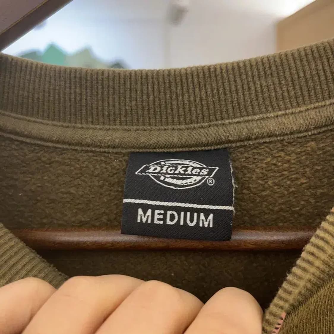 디키즈 클래식라인 빈티지 비어맨 기모 맨투맨 M C08164 상품이미지5