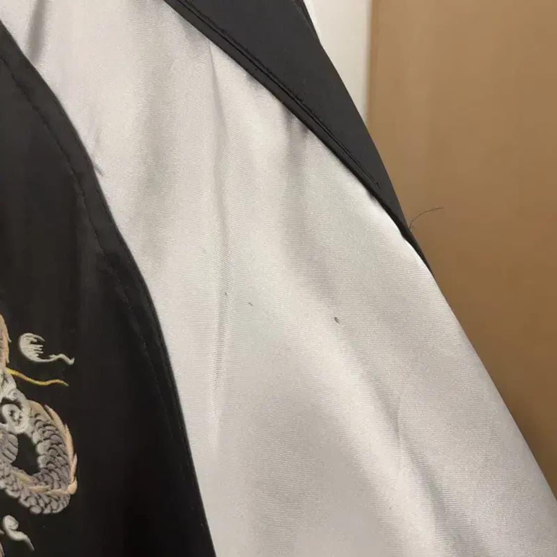 험버 올드스쿨 일본풍 스트릿 스카쟌 바시티자켓 F C08176 상품이미지10