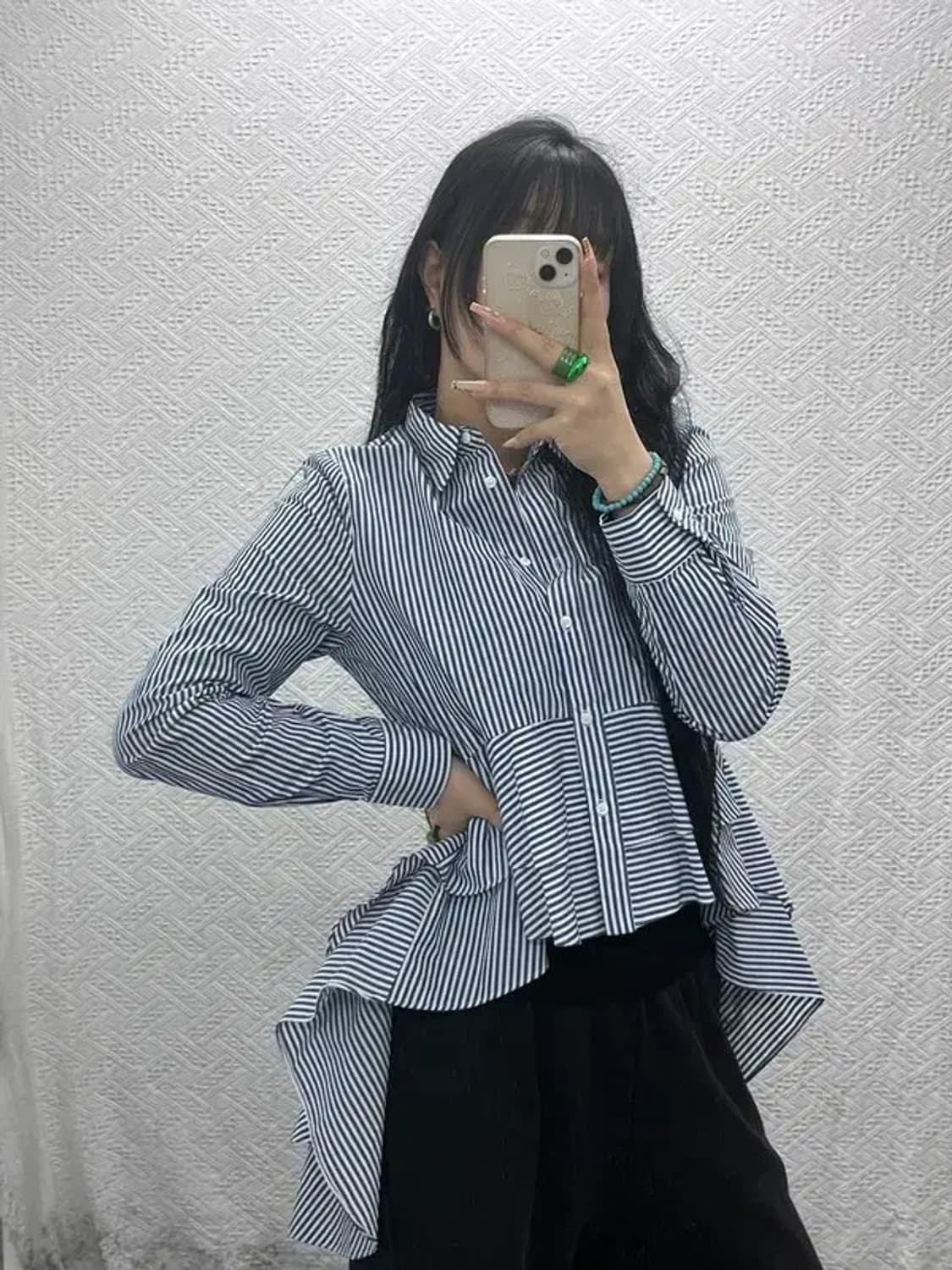 자라 언발 페어리 드레스 셔츠 블라우스 M C08201 상품이미지1