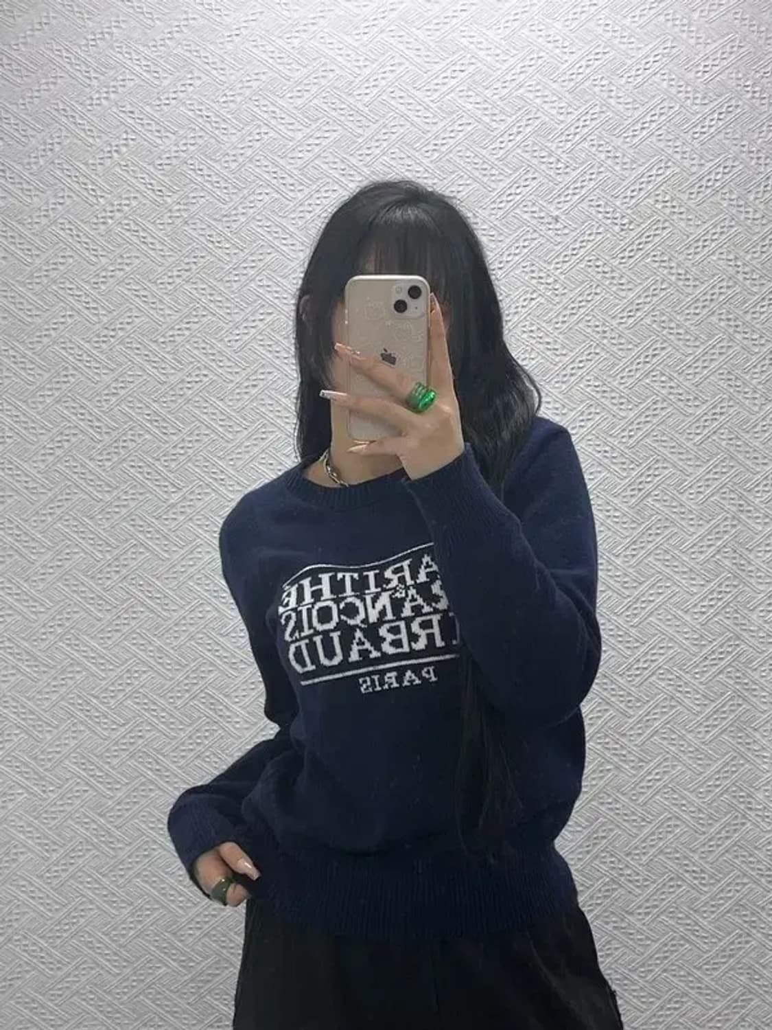 마리테 프랑소와 저버 모던시크 캐주얼 로고 니트 S C08210 상품이미지2