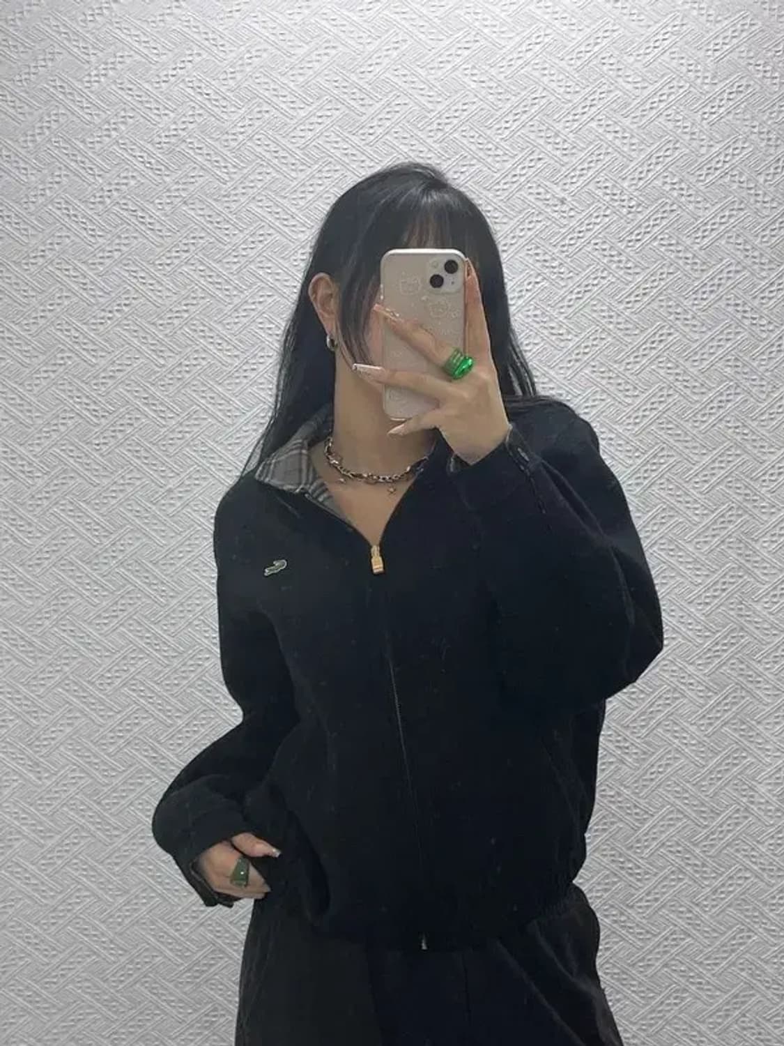 라코스테 서광 빈티지 모던시크 캐주얼 모직 자켓 95 C08213 상품이미지2