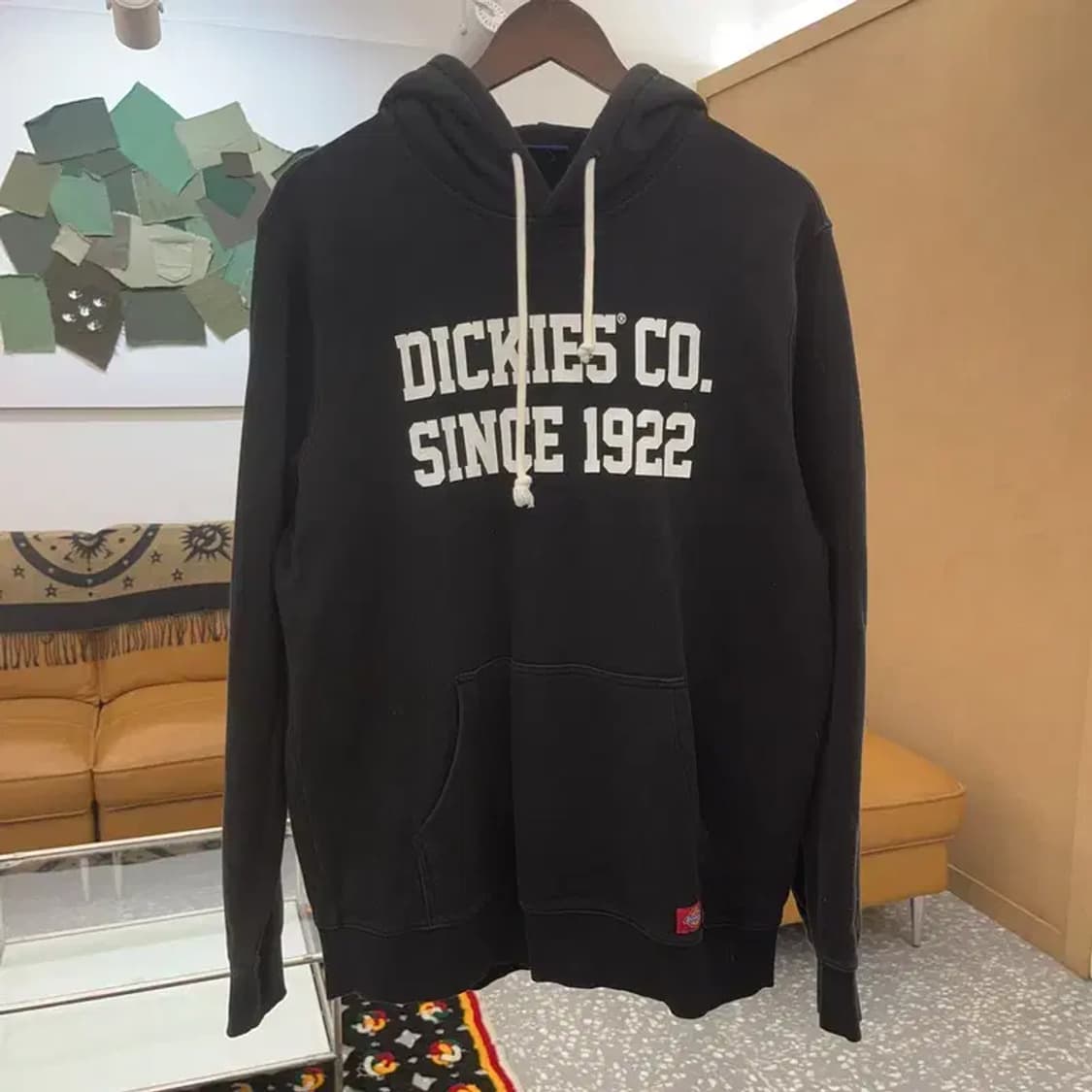 디키즈 올드스쿨 빈티지 스펠로고 오버핏 후드티 100 C08207 상품이미지3