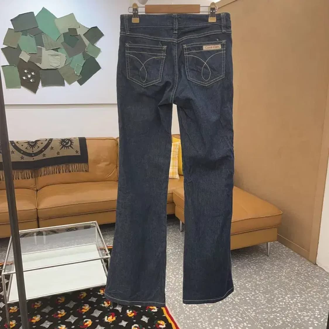 캘빈클라인 빈티지 레트로 캐주얼 부츠컷 데님팬츠 25인치 C08235 상품이미지2