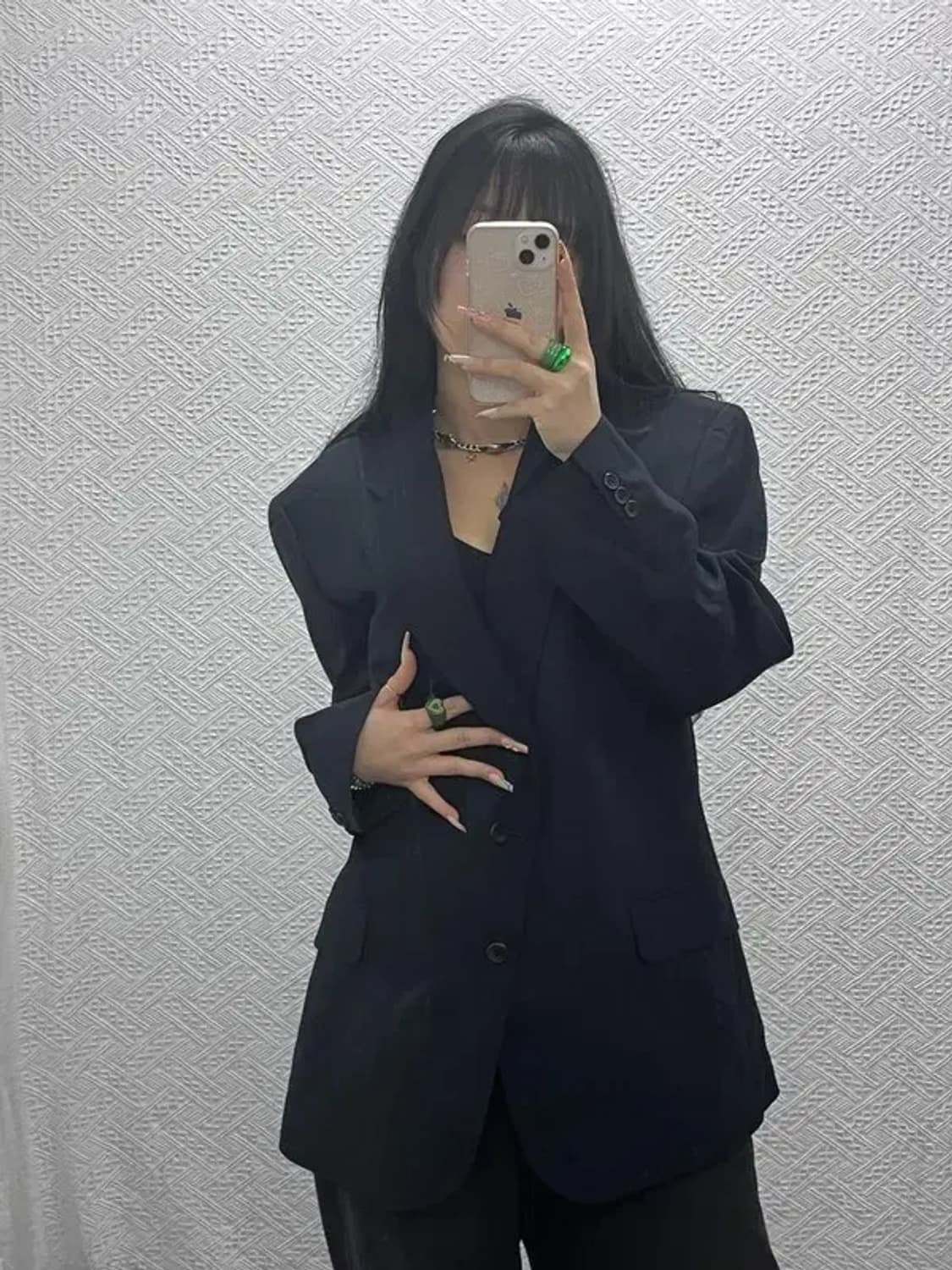 입생로랑 빈티지 모던시크 정장 블레이저 42R C08225 상품이미지1