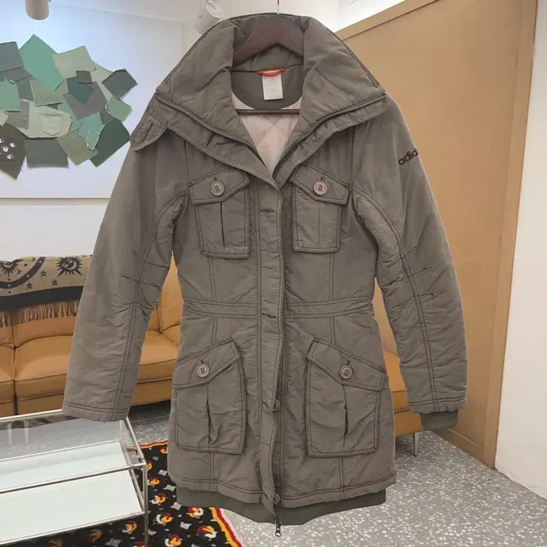 아디다스 레트로 빈티지 슬림핏 00's 야상 자켓 85 C08219 상품이미지3