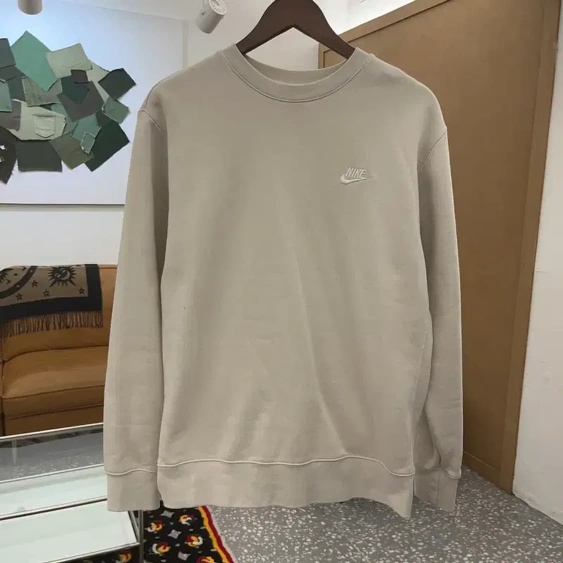 나이키 빈티지 캐주얼 폭닥 기모 맨투맨 L C08221 상품이미지3