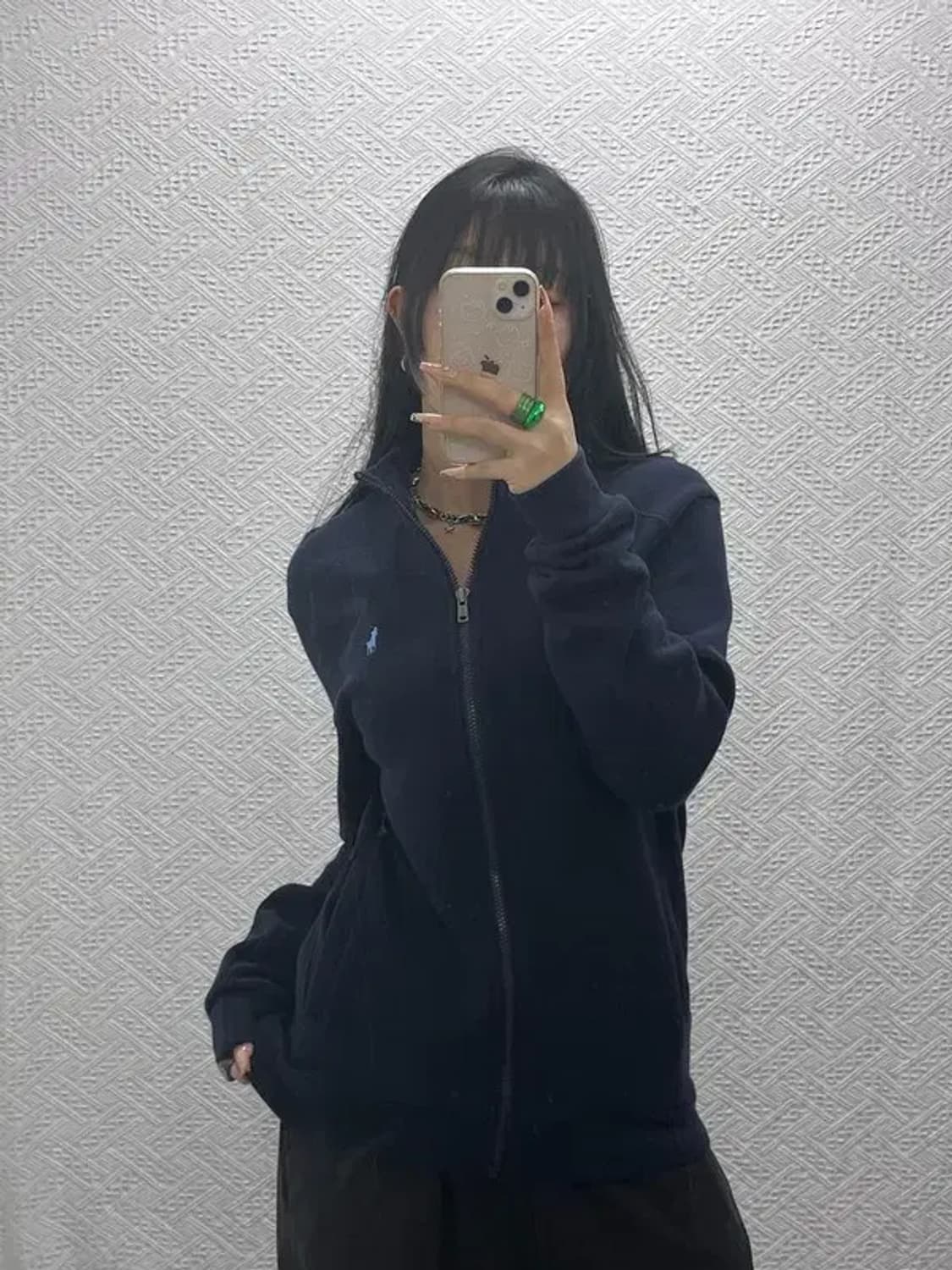 폴로 랄프로렌 모던시크 캐주얼 니트 집업 L C08224 상품이미지1