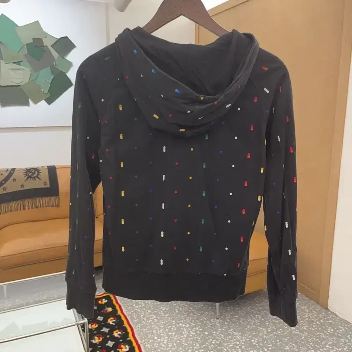 나이키 희귀 Y2K 레인보우 도트 리버시블 후드집업 M C08220 상품이미지4