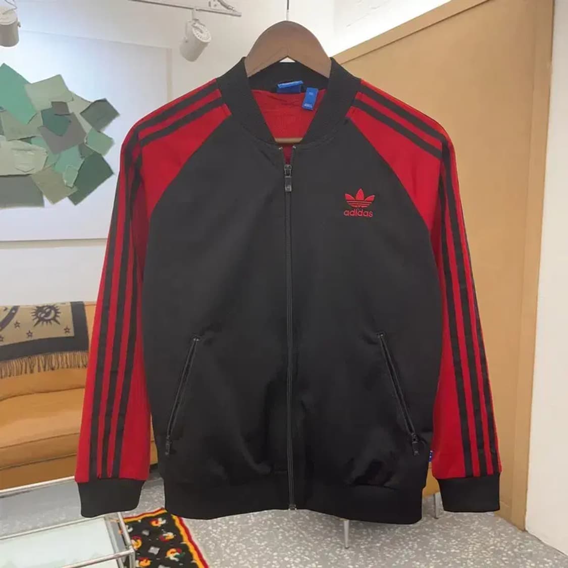 아디다스 슈퍼걸 Y2K 레이스 트레포일 져지 집업 100 C08222 상품이미지3