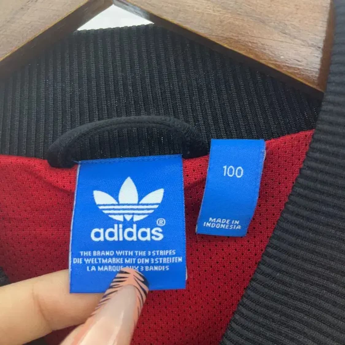 아디다스 슈퍼걸 Y2K 레이스 트레포일 져지 집업 100 C08222 상품이미지5