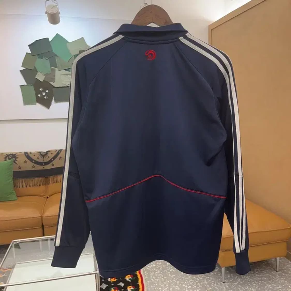 아디다스 올드스쿨 레트로 빈티지 배색 져지 집업 95 C08243 상품이미지4