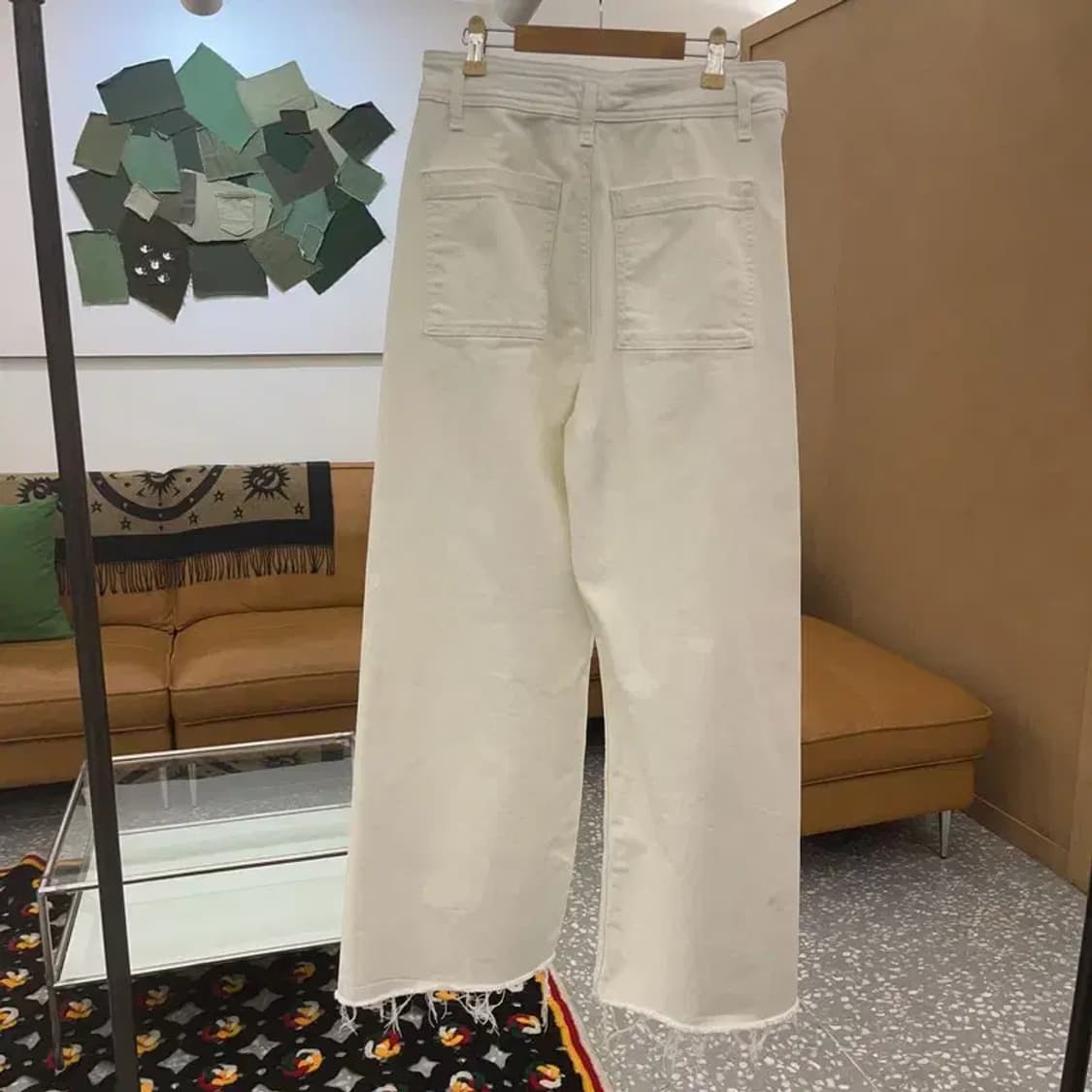 자라 빈티지 그런지 디테일 하이웨스트 데님팬츠 28인치 C08265 상품이미지4