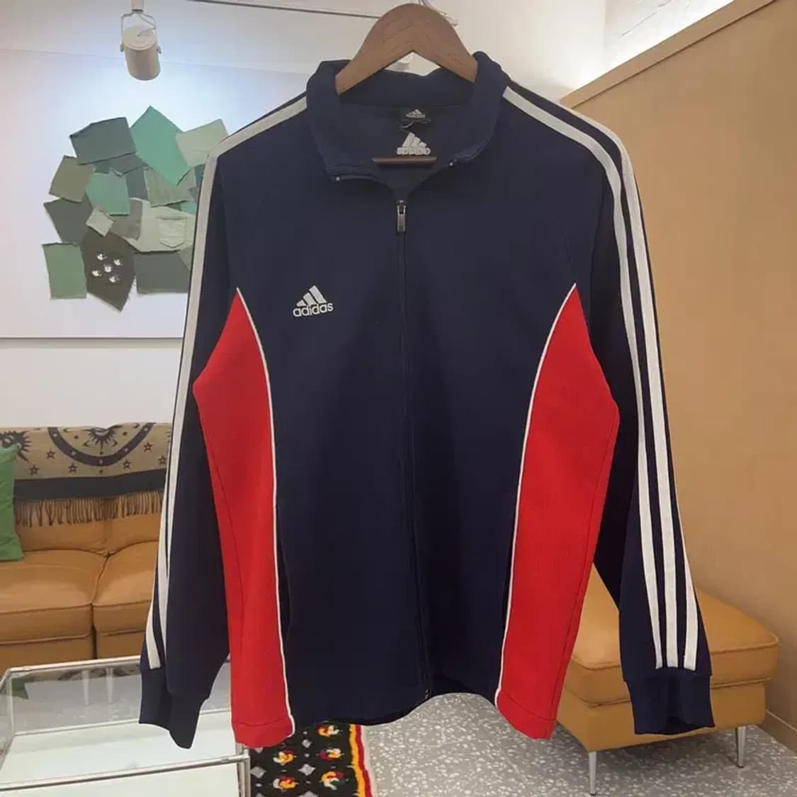 아디다스 라인배색 레트로 티케이디 트랙탑 져지 집업 85 C08244 상품이미지3