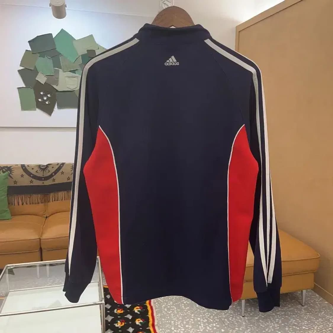 아디다스 라인배색 레트로 티케이디 트랙탑 져지 집업 85 C08244 상품이미지4