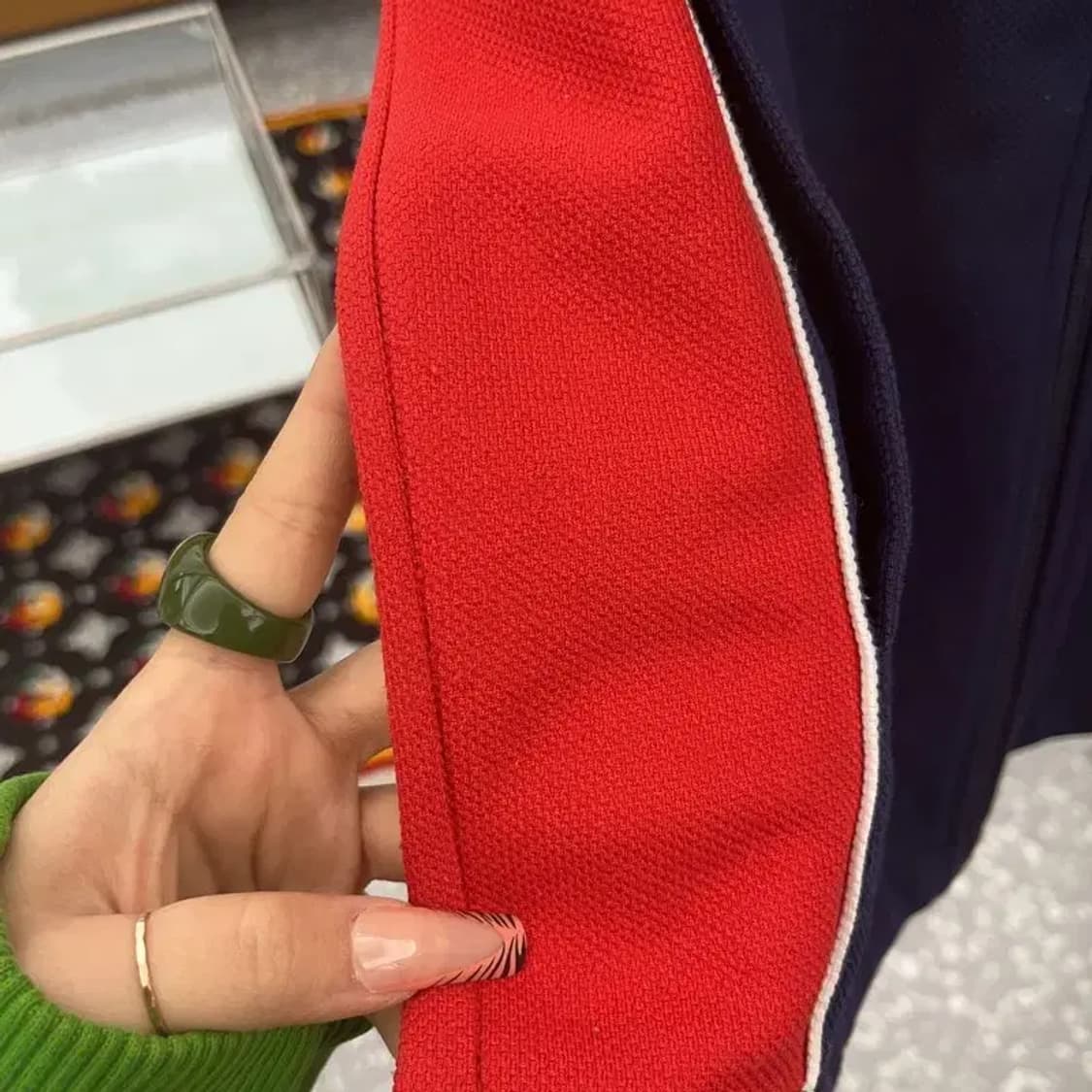 아디다스 라인배색 레트로 티케이디 트랙탑 져지 집업 85 C08244 상품이미지7