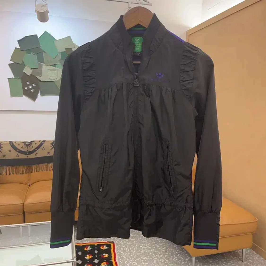 아디다스 토너먼트 에디션 셔링 드레이프 바람막이 자켓 90 C08254 상품이미지3