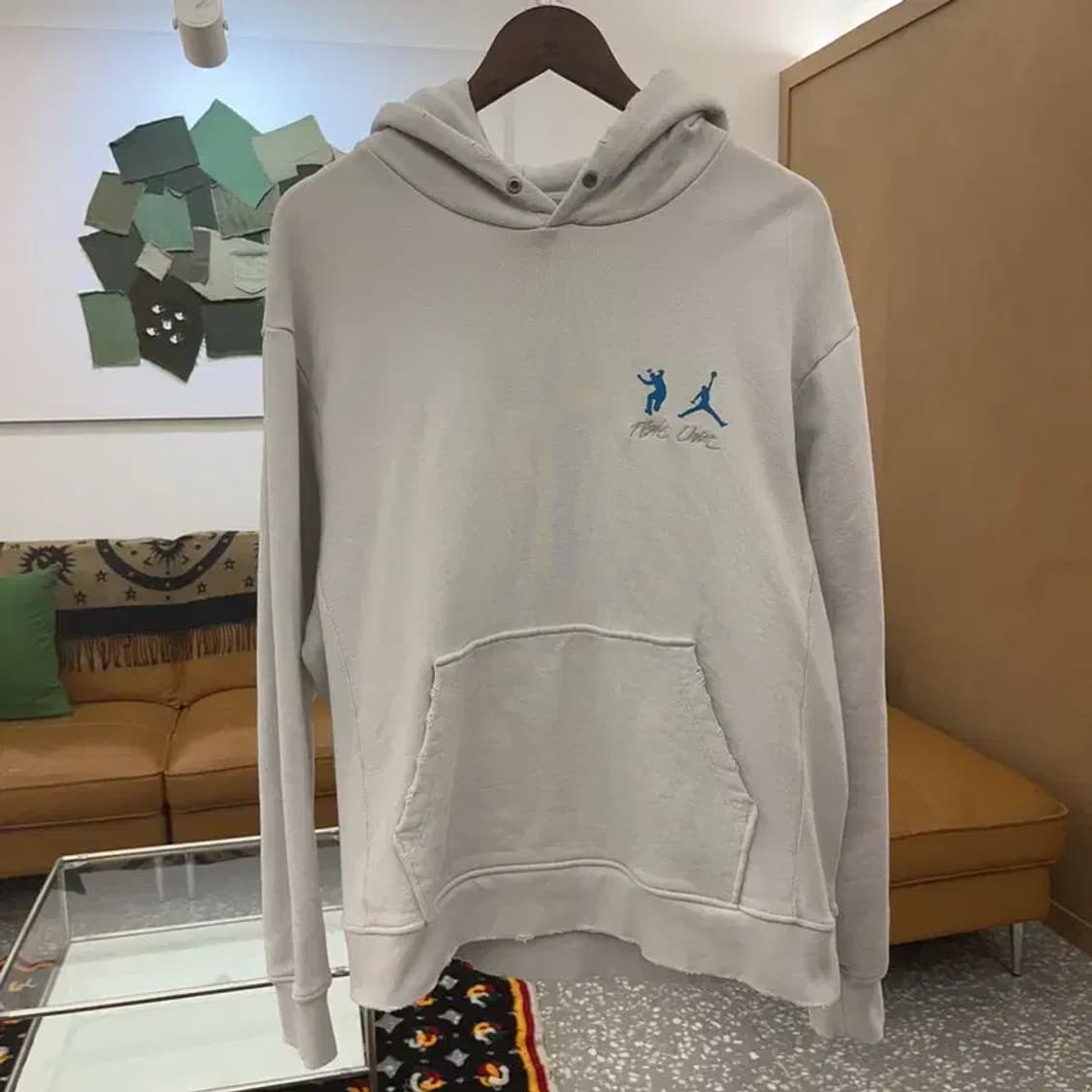 나이키 조던X유니온 빈티지 스포티로고 캐주얼 후드티 XL C08249 상품이미지3