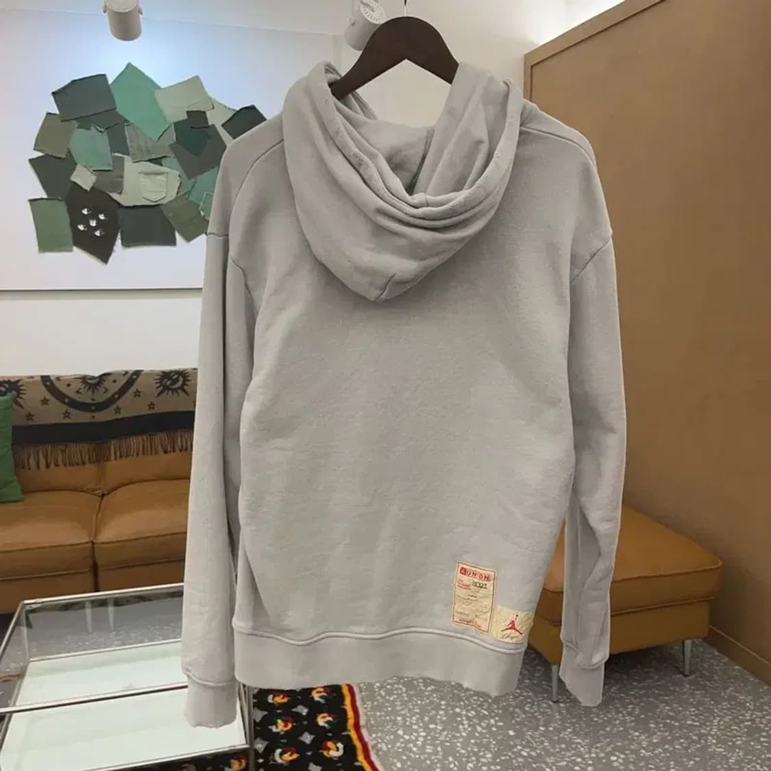 나이키 조던X유니온 빈티지 스포티로고 캐주얼 후드티 XL C08249 상품이미지4