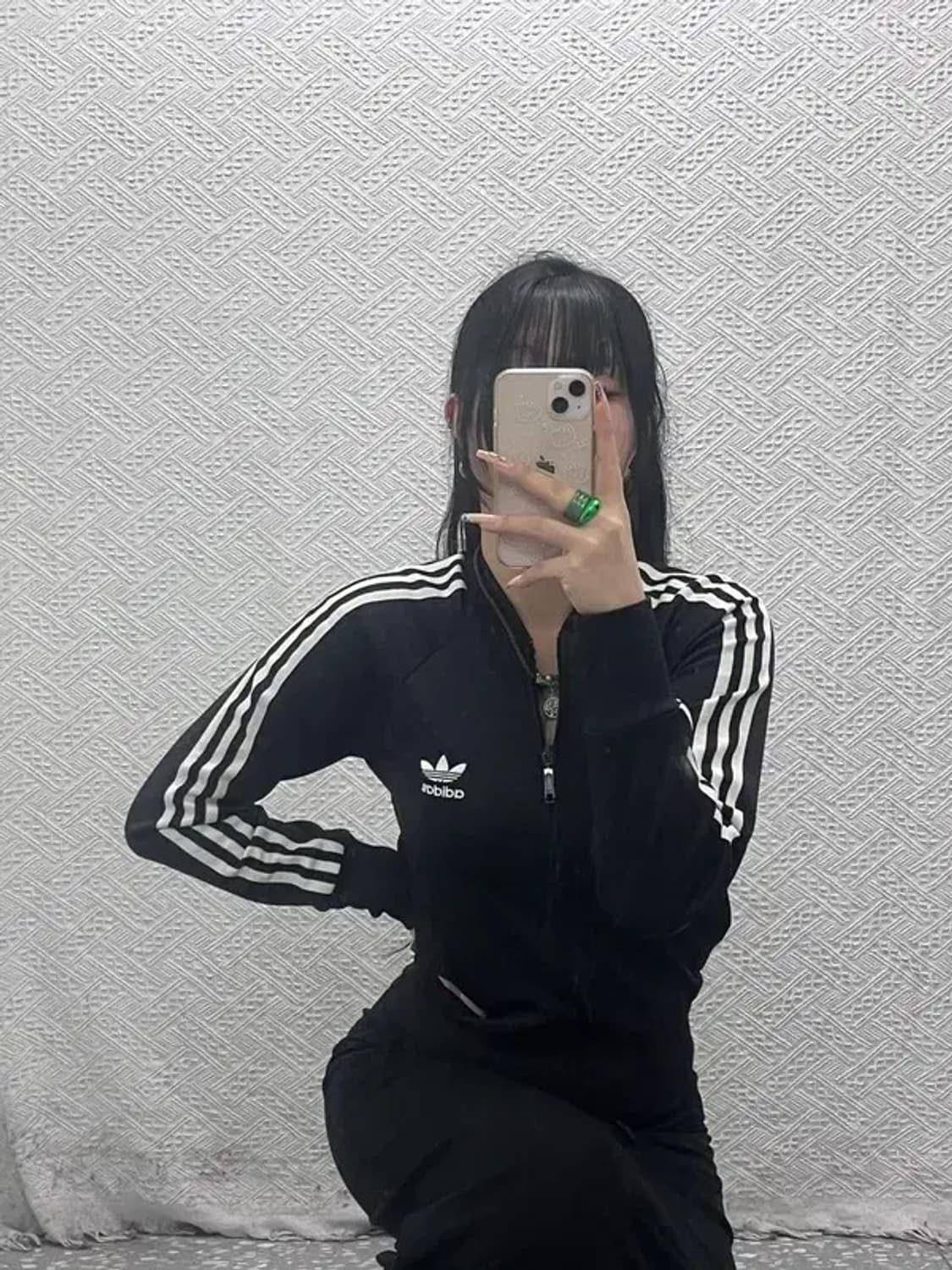 아디다스 올드스쿨 유로파 흑탭 슬림핏 져지 집업 XS C08246 상품이미지1