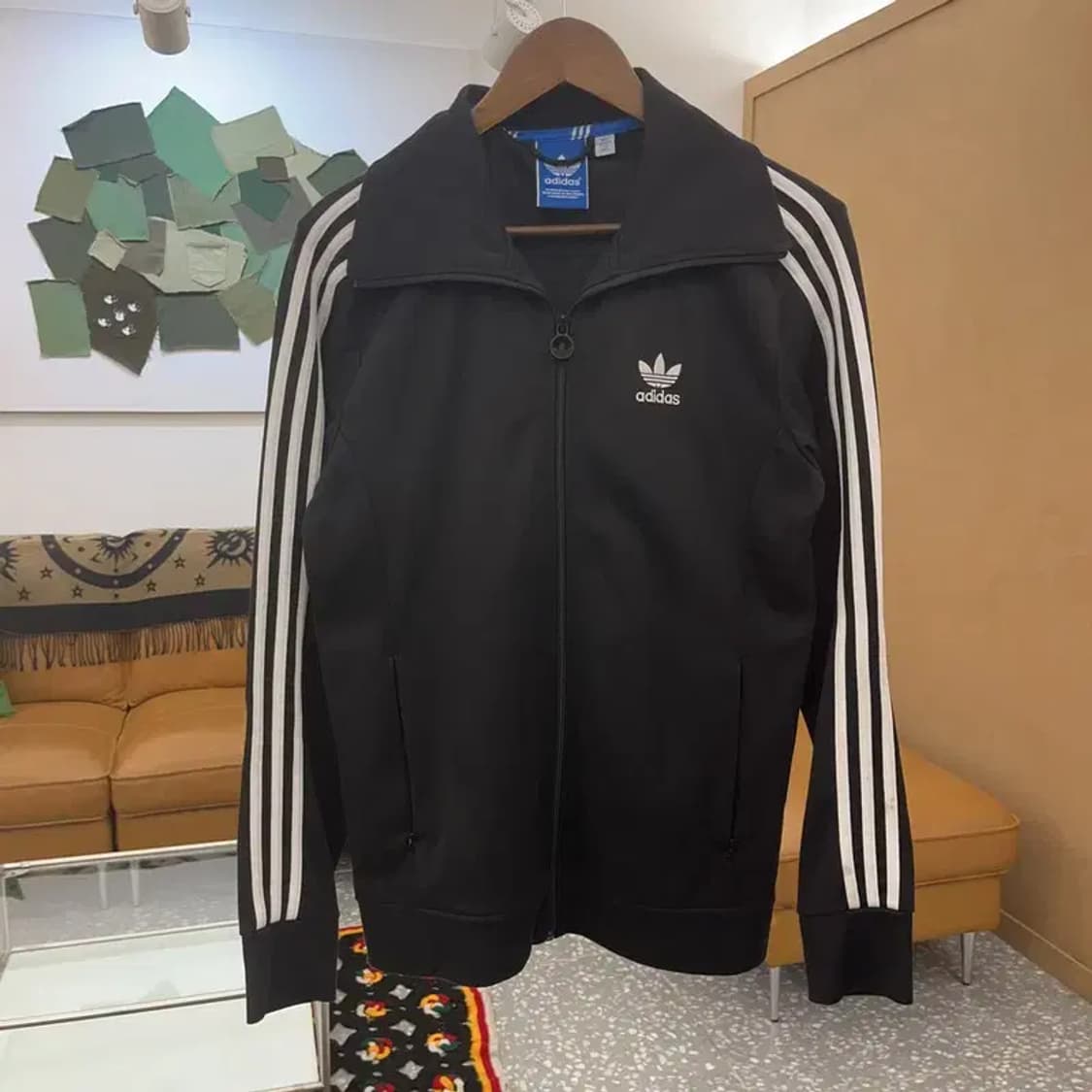 아디다스 오리지널 삼선 빈티지 유로파 져지 집업 100 C08245 상품이미지3