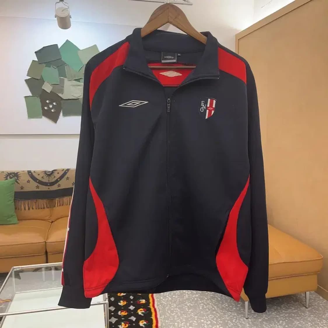 엄브로 잉글랜드 사이드로고 트랙탑 져지 집업 95 C08248 상품이미지3