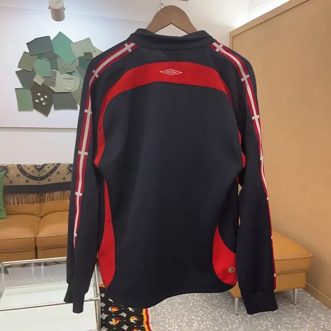 엄브로 잉글랜드 사이드로고 트랙탑 져지 집업 95 C08248 상품이미지4