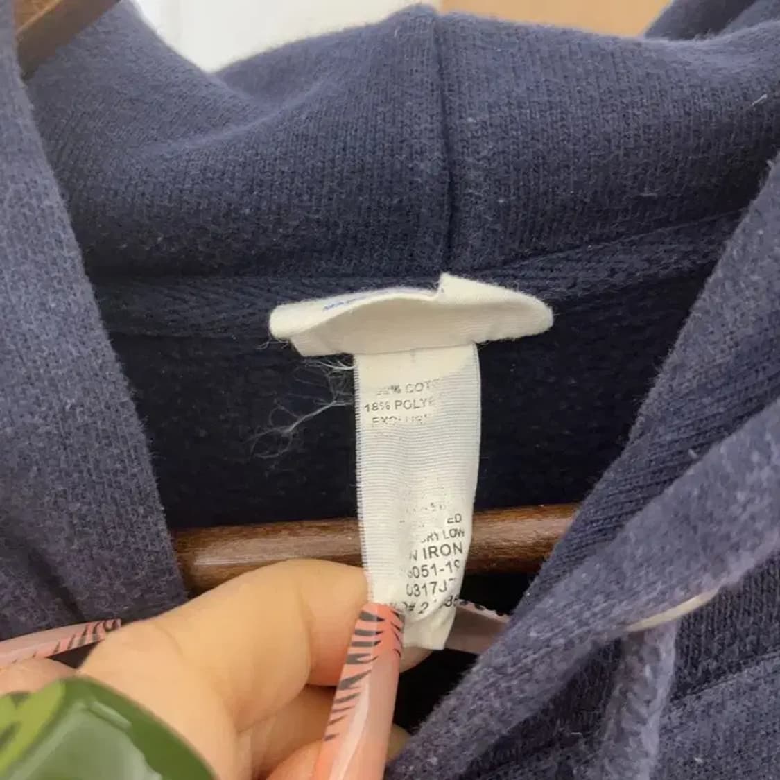 챔피언 리버스위브 올드스쿨 레터링 약기모 후드티 S C08252 상품이미지6