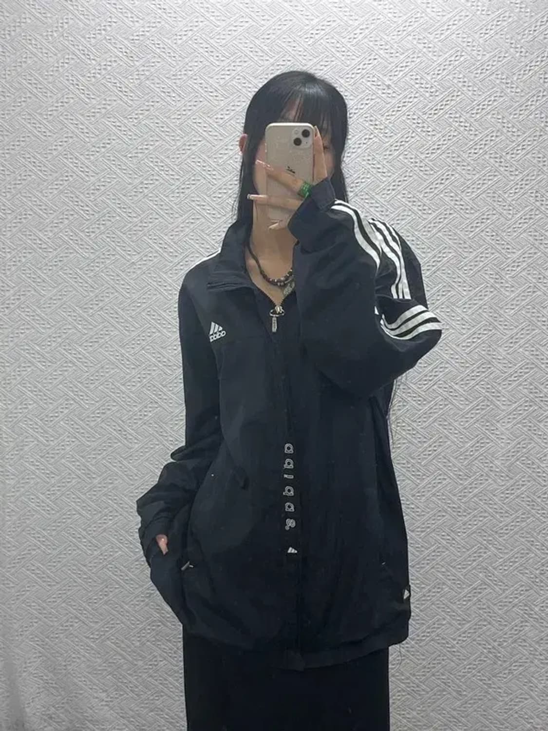 아디다스 올드스쿨 오버핏 스트릿 바람막이 자켓 105 C08258 상품이미지1