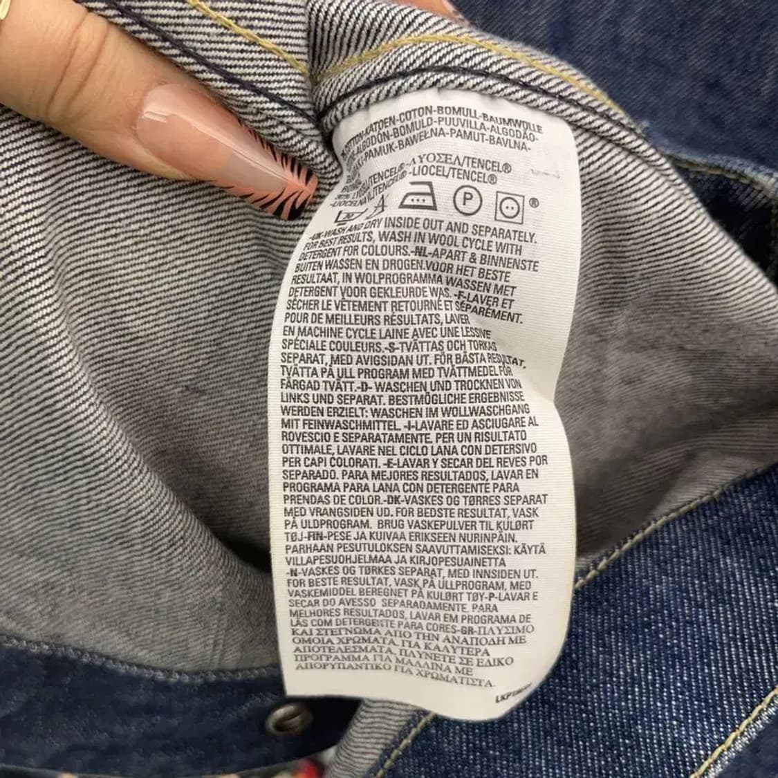 리바이스 엔지니어드진 레트로 모던시크 데님 자켓 M C08260 상품이미지6