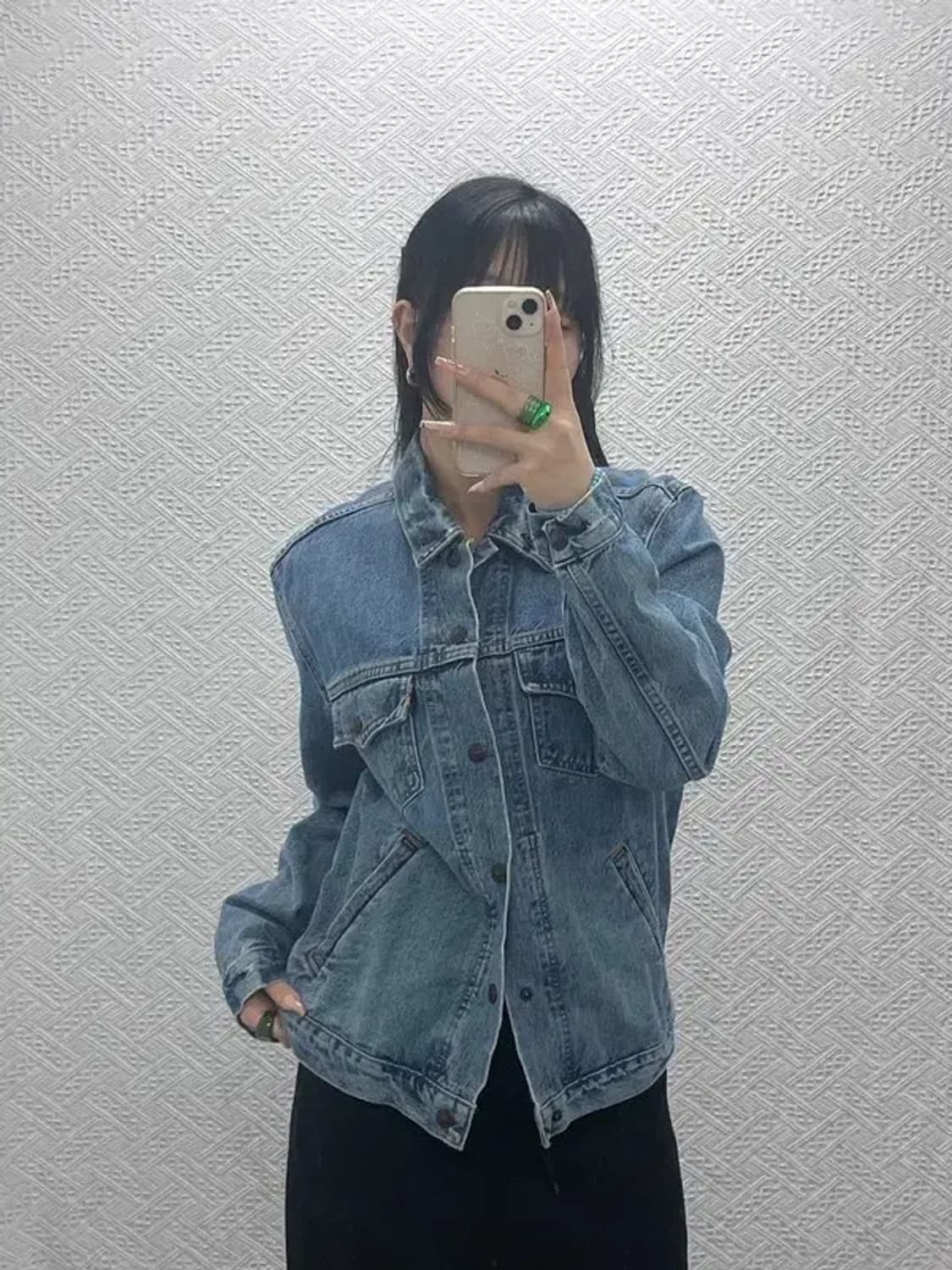 리바이스 빈티지무드 워싱 트러커 데님자켓 S C08262 상품이미지1