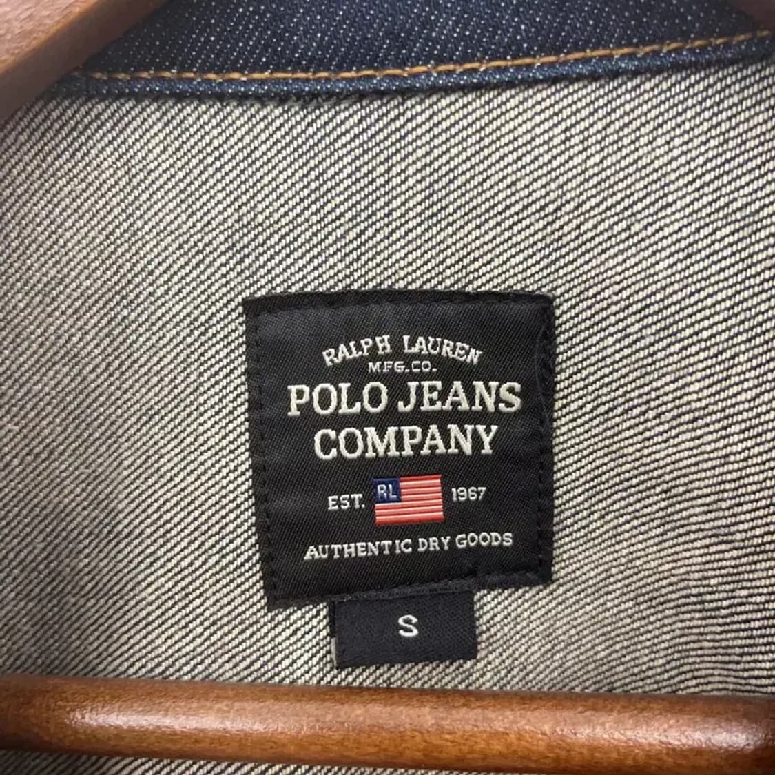 폴로 진스 컴퍼니 빈티지 트러커 데님자켓 S C08264 상품이미지5