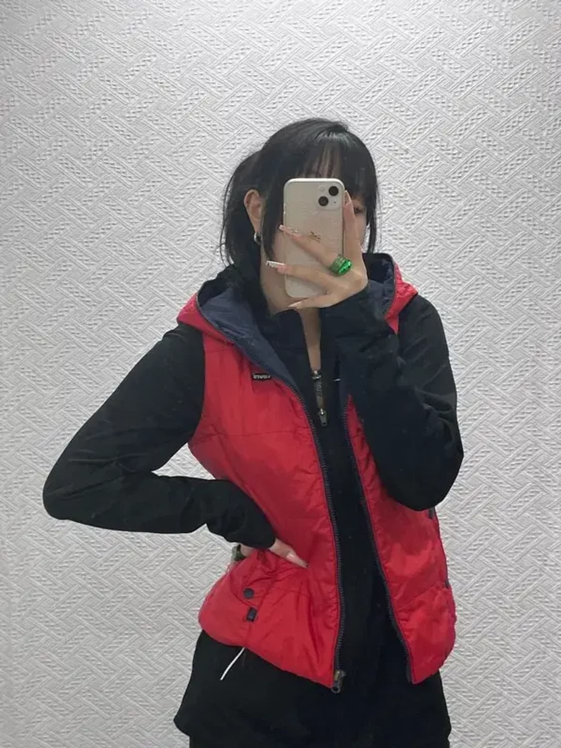 리바이스 레트로 빈티지로고 경량 패딩 조끼 90 C08291 상품이미지1