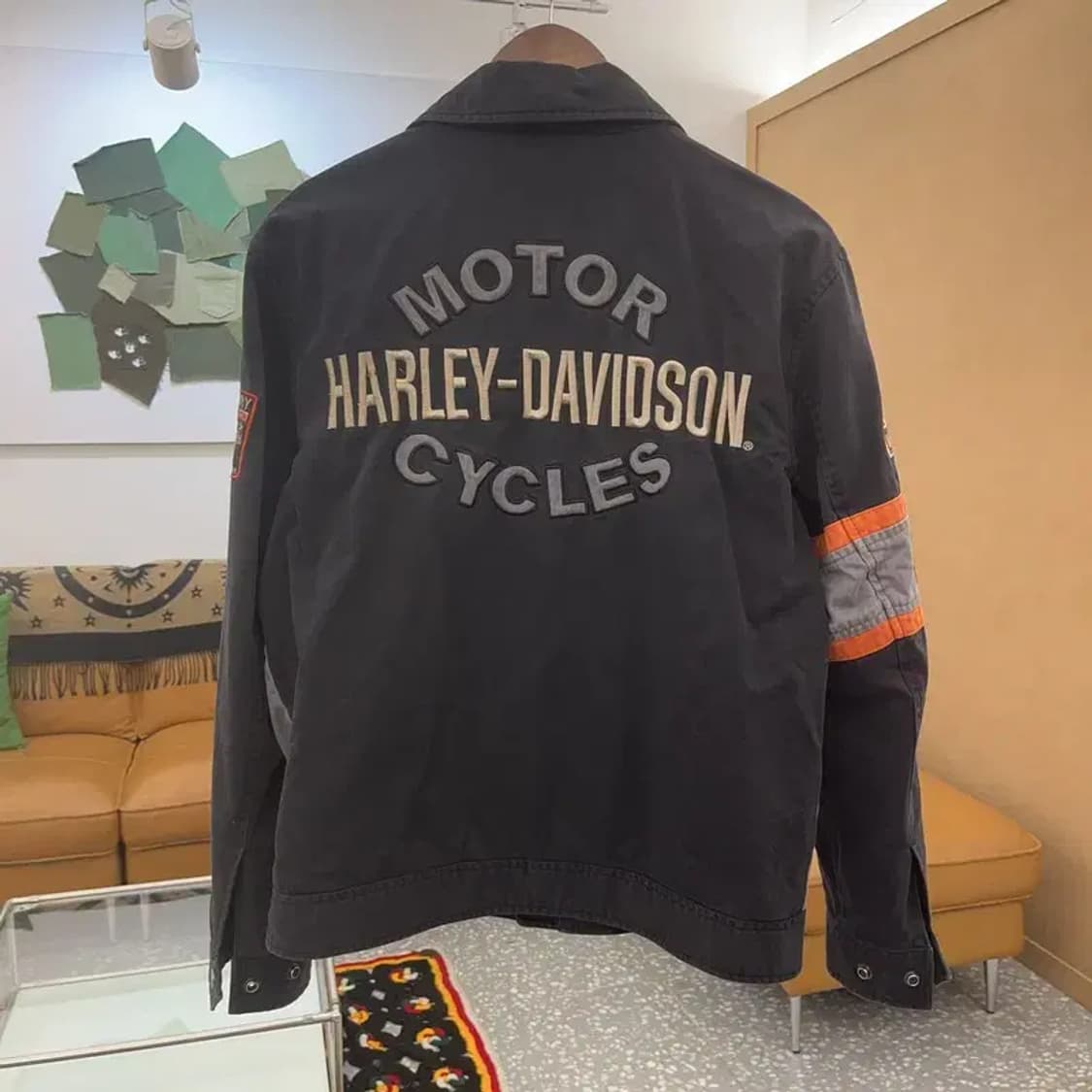 할리 데이비슨 디트로이트 모터사이클 레이싱 자켓 100 C08279 상품이미지4