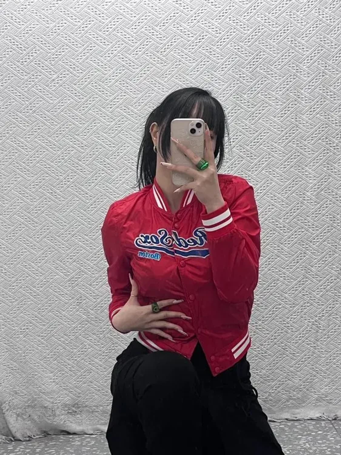 MLB 보스턴 레드삭스 레트로 바람막이 바시티자켓 90 C08282 상품이미지2