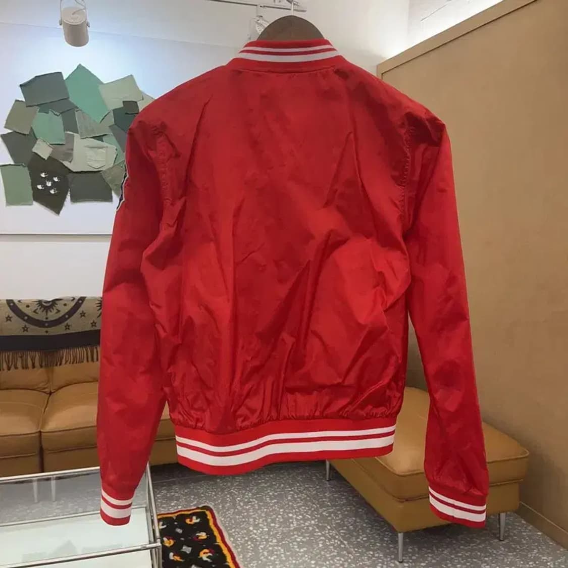 MLB 보스턴 레드삭스 레트로 바람막이 바시티자켓 90 C08282 상품이미지4