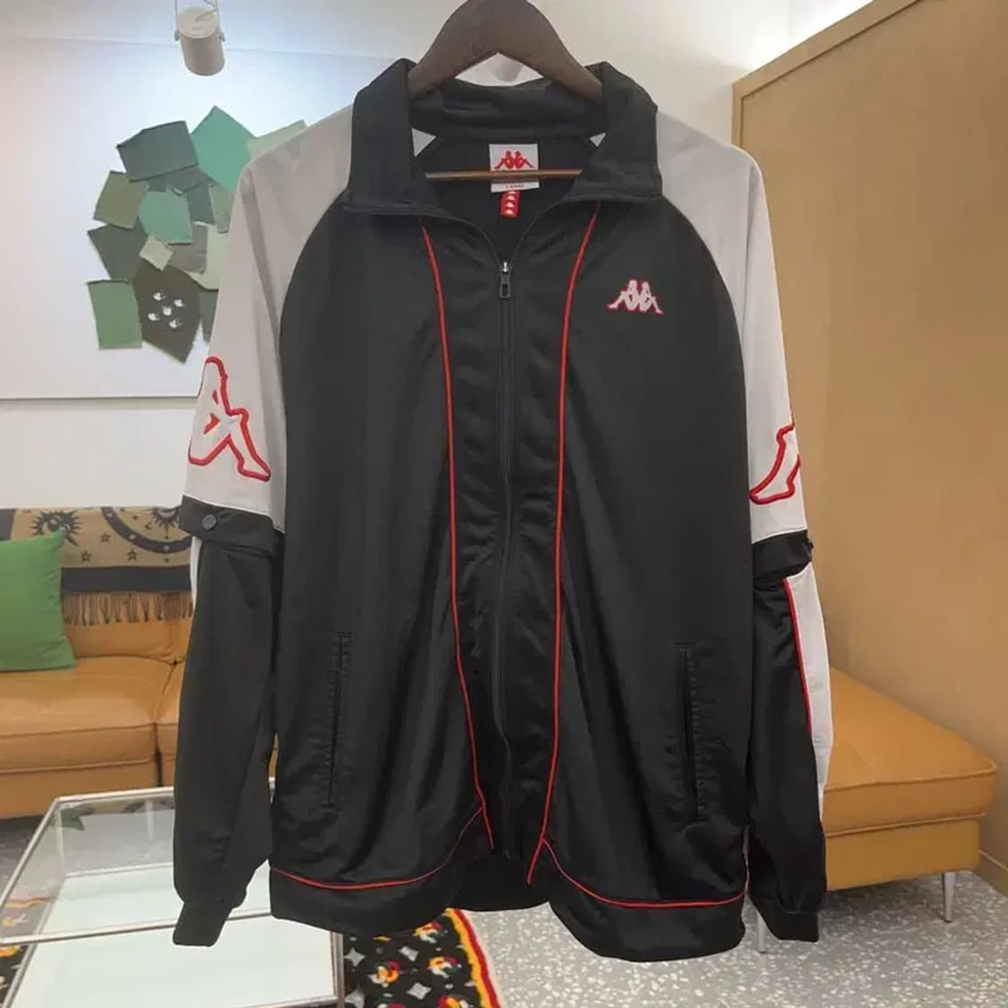 카파 올드스쿨 레트로 사이드라인 트랙탑 져지 집업 L C08284 상품이미지3