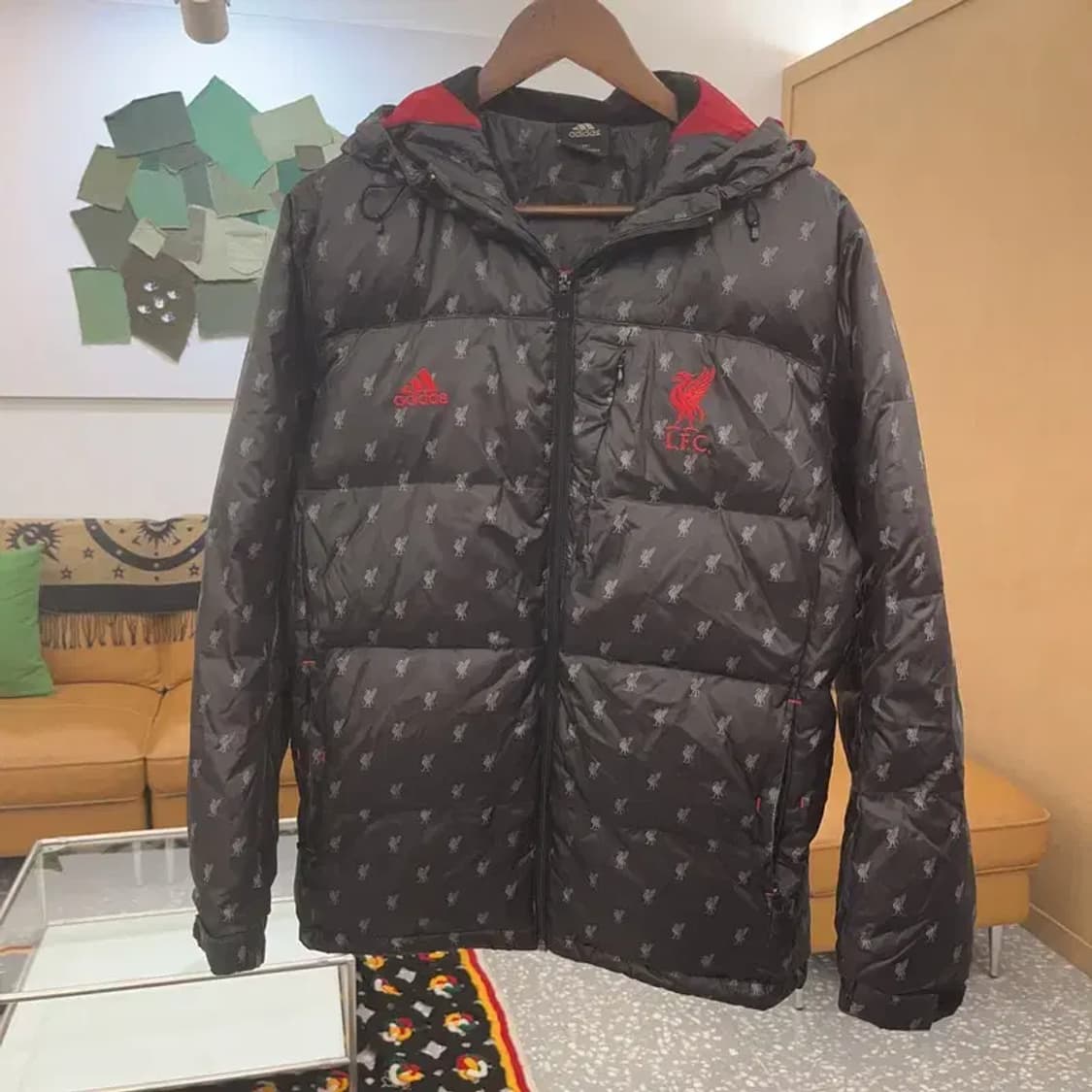 아디다스 올드스쿨 로고플레이 리버풀 덕다운 패딩 95 C08295 상품이미지3