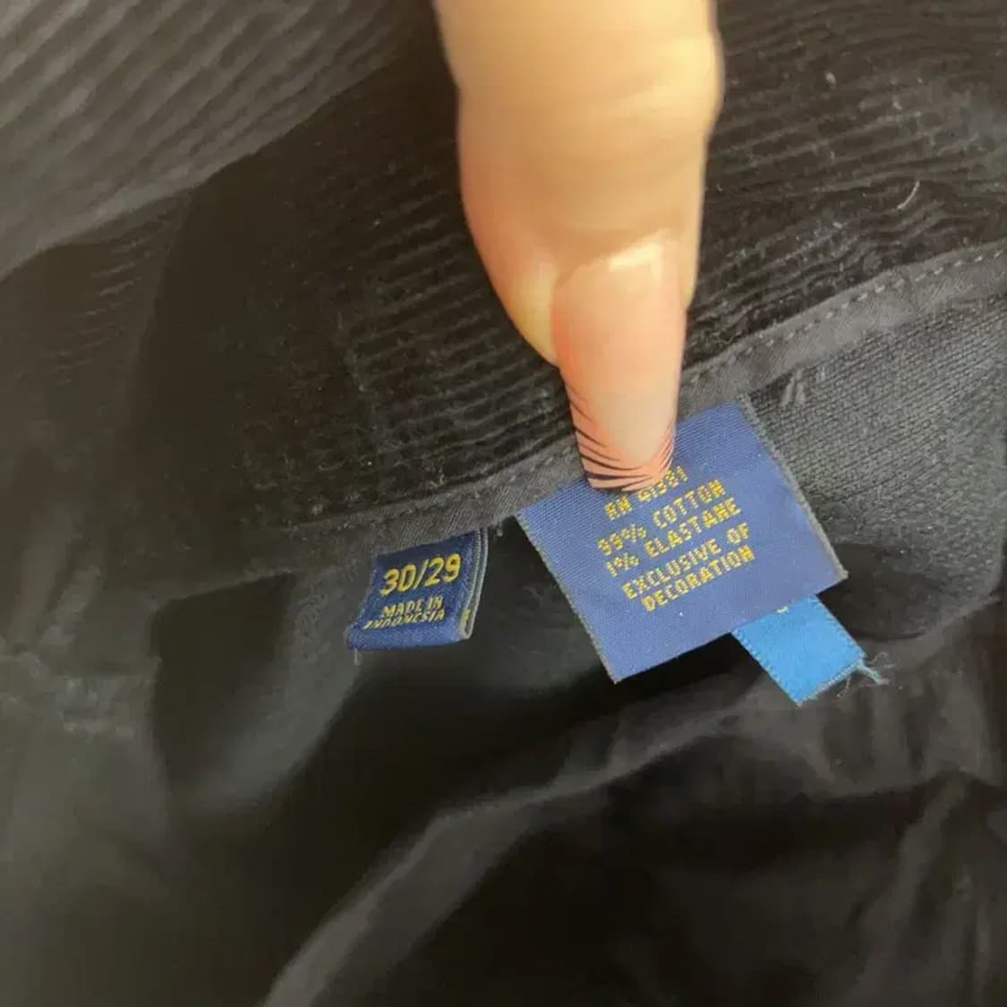 폴로 랄프로렌 코듀로이 골덴 조거 카고팬츠 30인치 C08309 상품이미지6