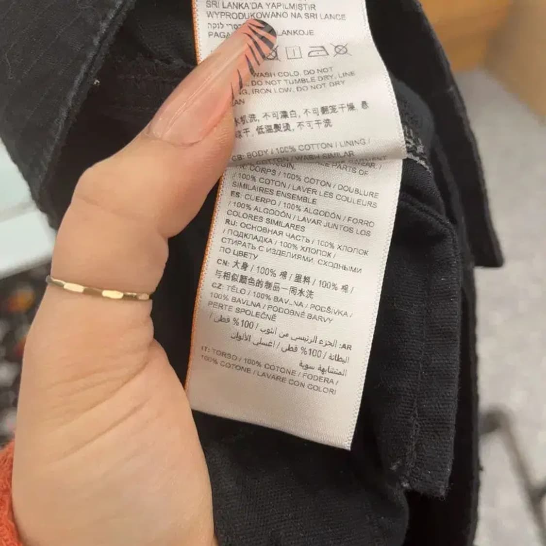 슈퍼드라이 빈티지 레트로 스트릿 힙합 카고팬츠 34인치 C08310 상품이미지7