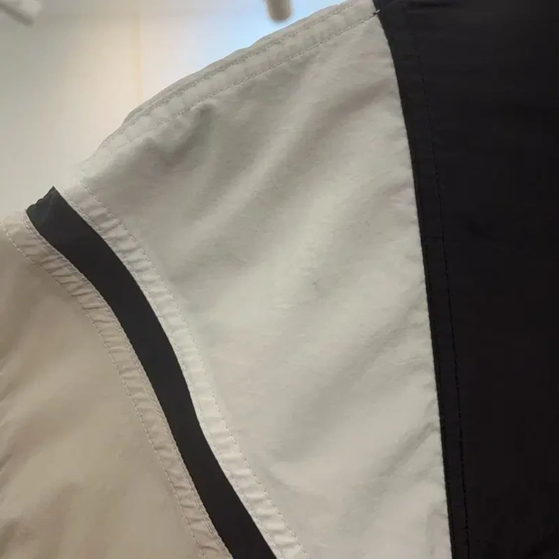 휠라 배색 올드스쿨 레트로 바람막이 자켓 L C08306 상품이미지7