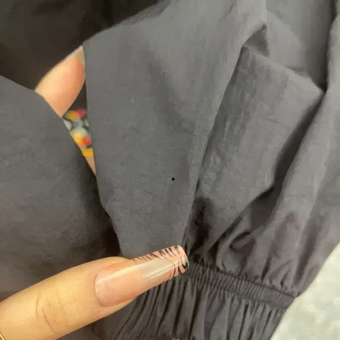 휠라 배색 올드스쿨 레트로 바람막이 자켓 L C08306 상품이미지9