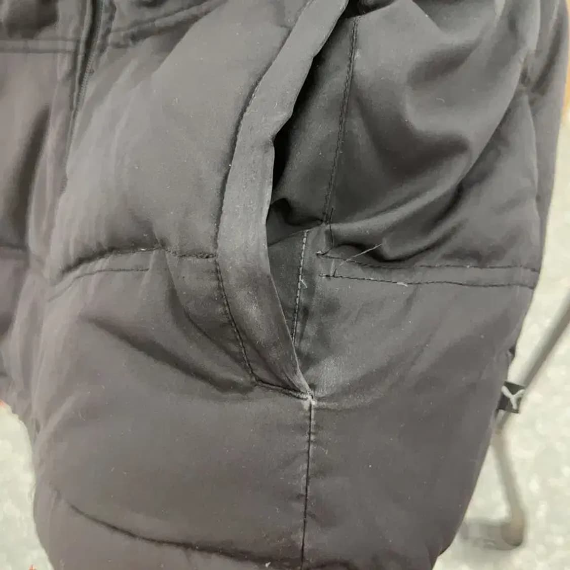 푸마 빈티지 스몰로고 캐주얼 숏패딩 자켓 L C08302 상품이미지7